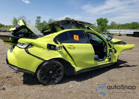 2023 BMW M3 Competition z USA, uszkodzony, nr VIN WBS43AY00PFN31959